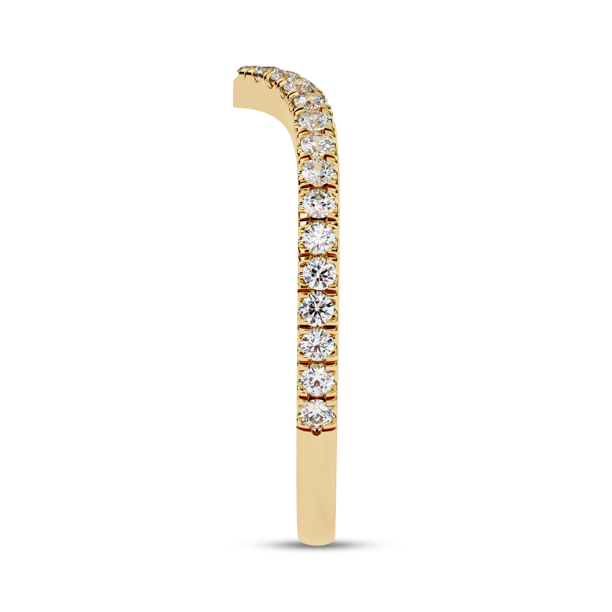0.25 Cttw Round Lab Grown Diamond Stackable Engagement Ring for Women