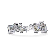 0.70 Cttw Half Eternity Wedding Band Rings for Women Jewelry