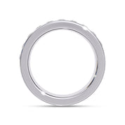 1 Cttw Half Eternity Channel Set Wedding Band Rings for Women Jewelry