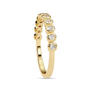 0.17 Cttw Eternity Bubble Wedding Band Rings for Women Jewelry