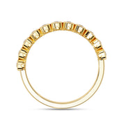 0.17 Cttw Eternity Bubble Wedding Band Rings for Women Jewelry