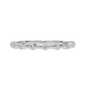 9 Stone Lab Grown Diamond Wedding Band Ring for Women