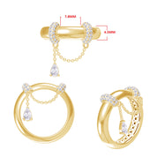 Elisabeth Ring In Lab Created Moissanite