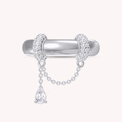Elisabeth Ring, 14K Solid Gold & Natural Diamonds
