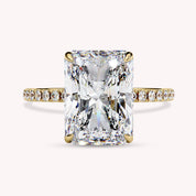 Radiant Cut Solitaire Lab Grown Diamond Engagement Ring