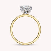 Azalea 6-Prong Solitaire Round Cut Lab Grown Diamond Engagement Ring