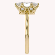 6 Prong Marquise Solitaire Lab Grown Diamond Engagement Ring