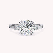 Briar Cushion Cut Lab Grown Diamond Engagement Ring