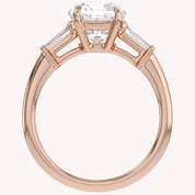 Lab Grown Diamond Three Stone Engagement Ring