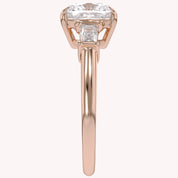 Lab Grown Diamond Three Stone Engagement Ring