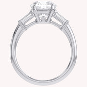 Lab Grown Diamond Three Stone Engagement Ring