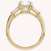 Lab Grown Diamond Three Stone Engagement Ring