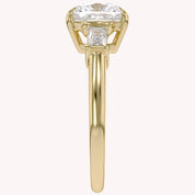Lab Grown Diamond Three Stone Engagement Ring