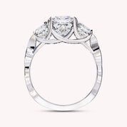 Melissa Trio Stone Lab Grown Diamond Engagement Ring