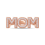 Lab Created Moissanite MOM Ring