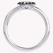 Georgian Solitaire Engagement Ring 1 Carat Lab Grown Diamond