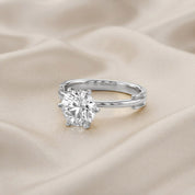 2.30 CT Round Lab Grown Diamond Solitaire Engagement Ring