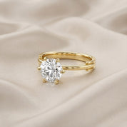 2.30 CT Round Lab Grown Diamond Solitaire Engagement Ring