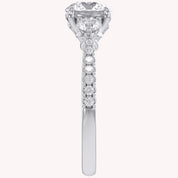 1.75 CT Three Stone Round lab Grown Diamond Engagement Ring