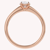 Oval-Cut Solitaire Engagement Ring | Lab-Grown Diamond