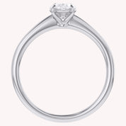 Oval-Cut Solitaire Engagement Ring | Lab-Grown Diamond