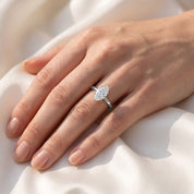 Marquise-Cut Solitaire Engagement Ring | Lab-Grown Diamond