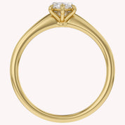 Marquise-Cut Solitaire Engagement Ring | Lab-Grown Diamond
