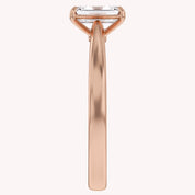 Emerald-Cut Solitaire Engagement Ring | Lab-Grown Diamond