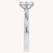 Emerald-Cut Solitaire Engagement Ring | Lab-Grown Diamond