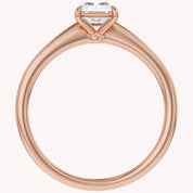 Radiant-Cut Solitaire Engagement Ring | Lab-Grown Diamond