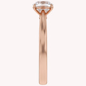 Cushion-Cut Solitaire Engagement Ring | Lab-Grown Diamond