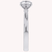 Cushion-Cut Solitaire Engagement Ring | Lab-Grown Diamond