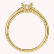 Cushion-Cut Solitaire Engagement Ring | Lab-Grown Diamond