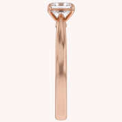 Asscher-Cut Solitaire Engagement Ring | Lab-Grown Diamond