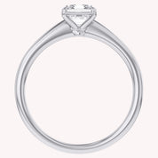Asscher-Cut Solitaire Engagement Ring | Lab-Grown Diamond