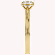 Asscher-Cut Solitaire Engagement Ring | Lab-Grown Diamond
