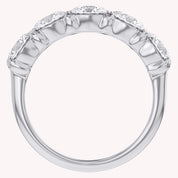 Round-Cut Half-Eternity Ring | Lab-Grown Diamond