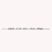 Personalized Name ELYSE Chain Necklace In Lab Created Moissanite
