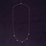 Five Stone Lab Grown Diamond Station Necklace
