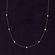 Seven Stone Lab Grown Diamond Station Necklace
