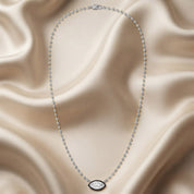 3.10 Carat Marquise and Round Cut Lab Grown Diamond Collar Necklace