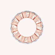 Eternity Circle Ring Lab Created Moissanite
