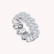 Eternity Circle Ring Lab Created Moissanite