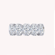 Eternity Circle Ring Lab Created Moissanite