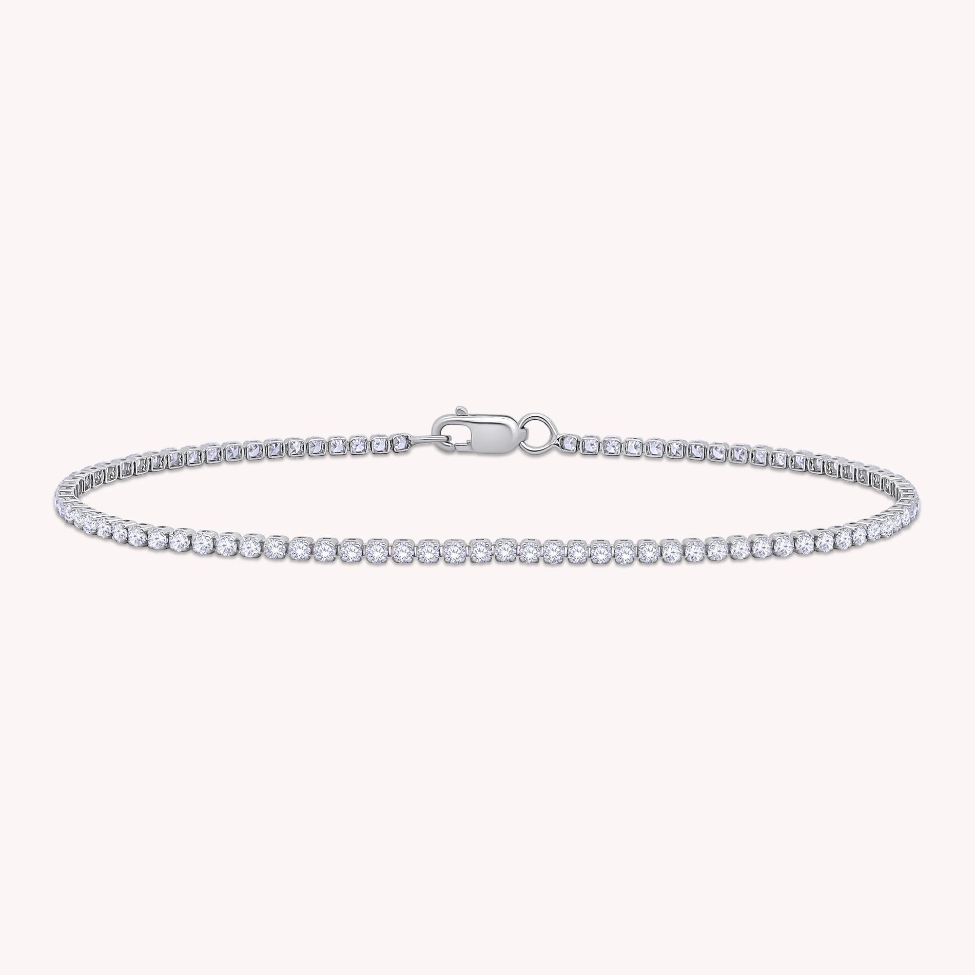 1.50MM Lab Grown Diamond Tennis Bracelet