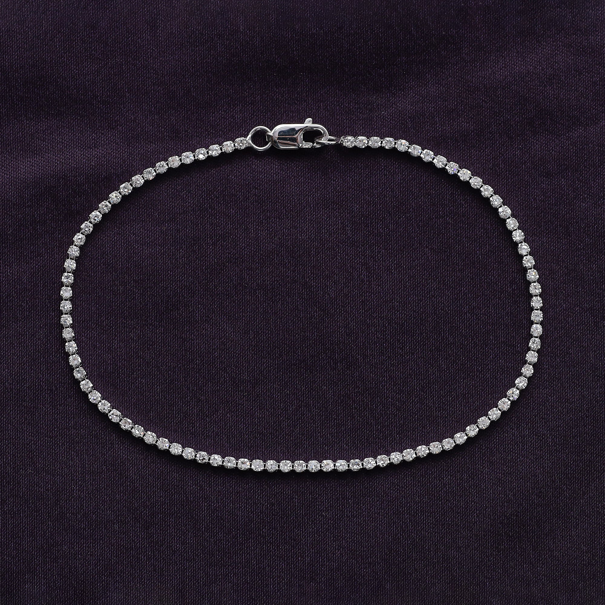 1.50MM Lab Grown Diamond Tennis Bracelet