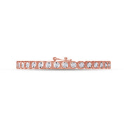 Lab Created Moissanite Miracle Set 5MM Width Tennis Bracelet