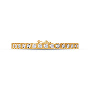 Lab Created Moissanite Miracle Set 5MM Width Tennis Bracelet