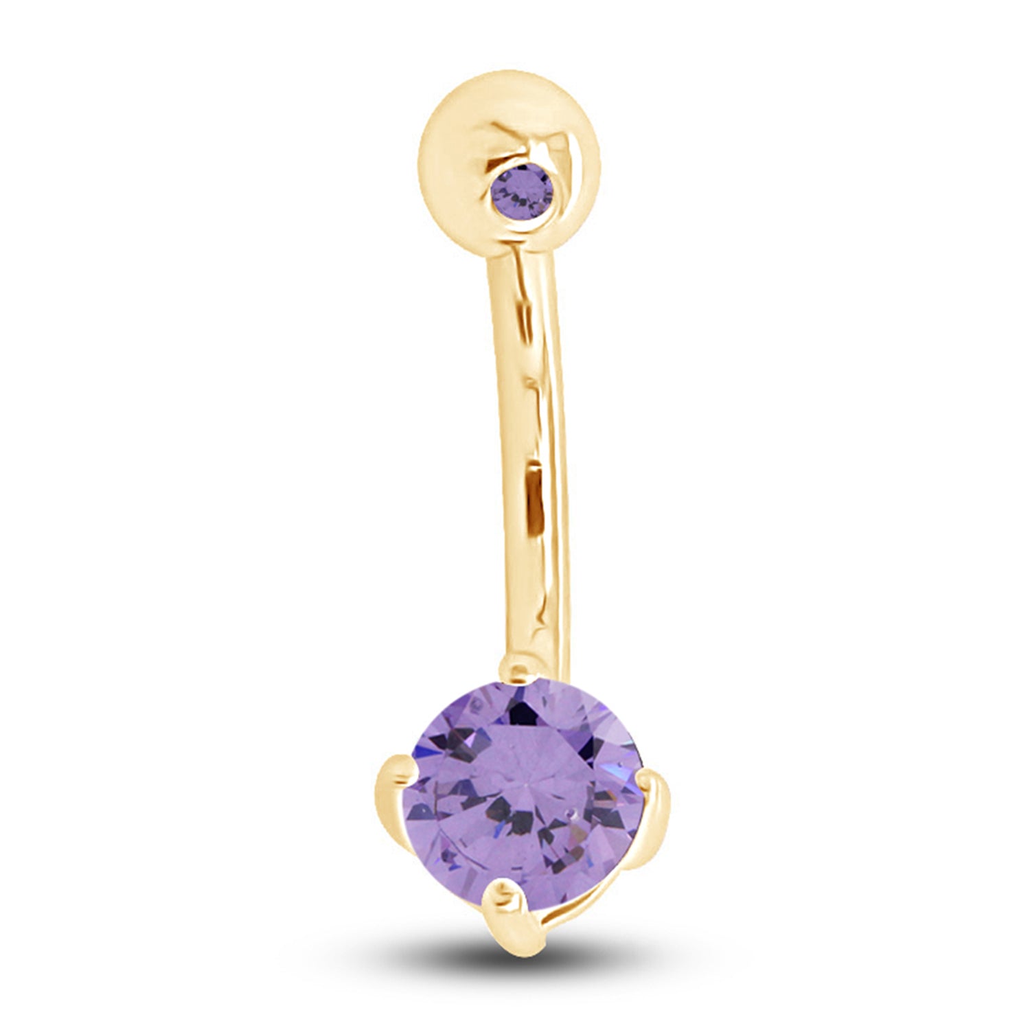 Body Piercing Belly Button Navel Ring Sterling Silver
