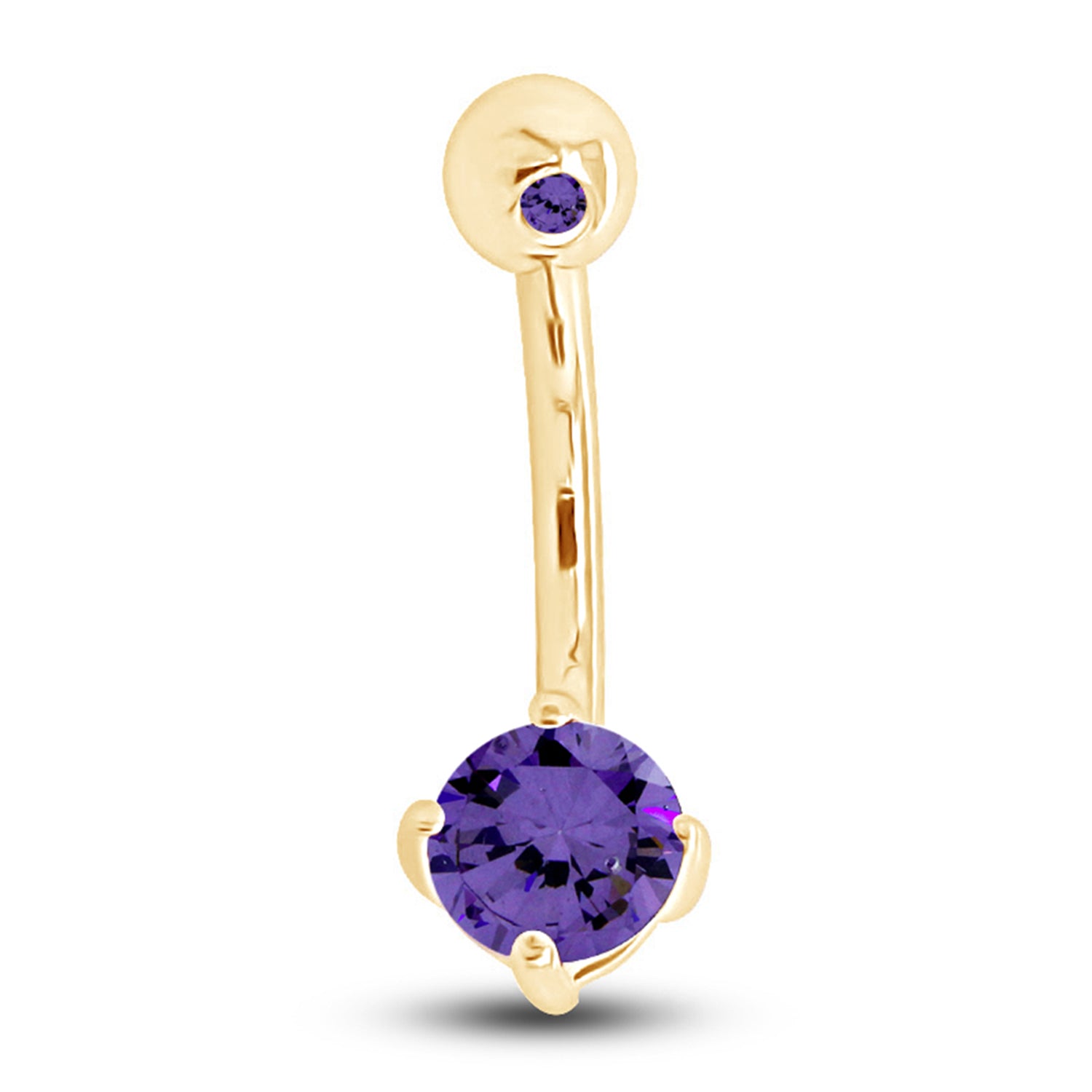 Body Piercing Belly Button Navel Ring Sterling Silver